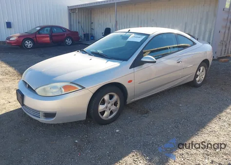 2002 Mercury Cougar V6 из США, поврежденный, VIN 1ZWFT61LX25605638